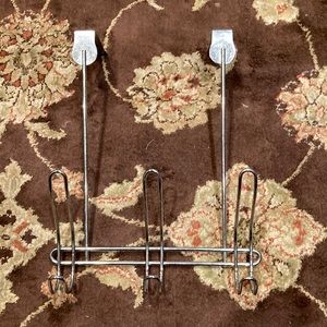 Set of hooks - three- no hardware included - used condition